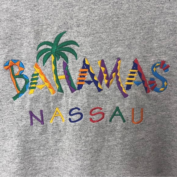 Bahamas Nassau Embroidered Tee - Picture 2 of 2